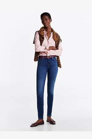 Tommy Hilfiger Jeans Como skinny fit a vita media scoloriti