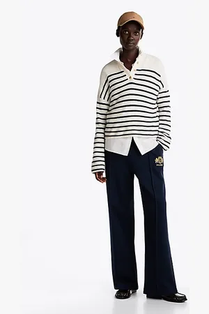 Tommy Hilfiger Joggers straight fit con logo ricamato