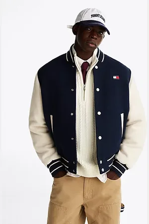 Tommy Hilfiger Giacca Varsity relaxed fit con lana