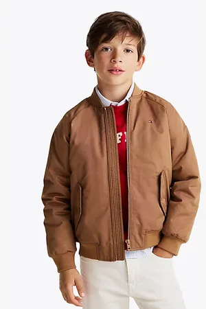 Tommy Hilfiger Bomber in twill con logo