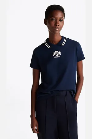 Tommy Hilfiger Polo regular fit con cut out a goccia