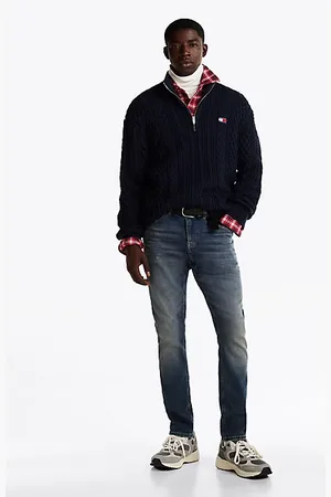Tommy Hilfiger Jeans Austin slim fit affusolati con baffature