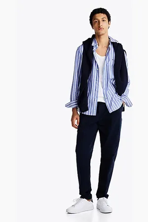Tommy Hilfiger Pantaloni chino Harlem slim fit tinti in capo