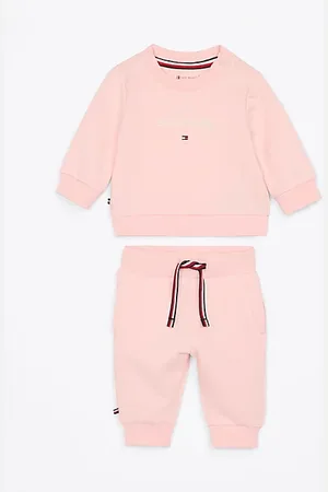 Tommy Hilfiger Completo felpa e joggers con logo