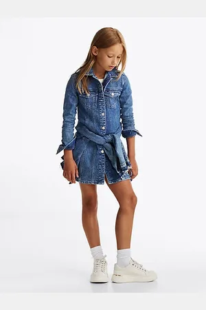 Tommy Hilfiger Chemisier in denim con bottoni