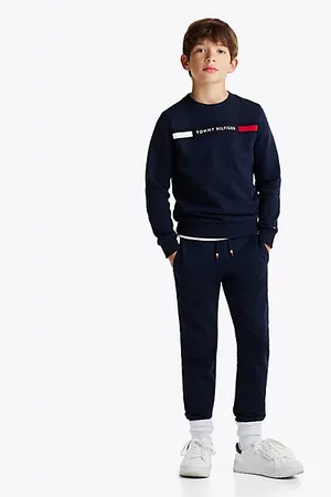 Tommy Hilfiger Completo felpa e joggers con logo