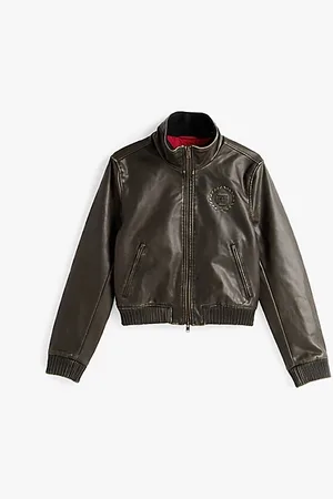 Tommy Hilfiger Bomber con logo sul retro