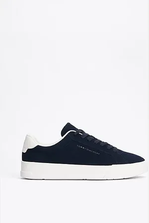 Tommy Hilfiger Sneakers sportive in camoscio con suola alta