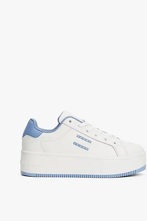 Tommy Hilfiger Sneakers in pelle con suola alta
