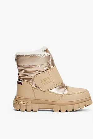 Tommy Hilfiger Stivali con mix di materiali