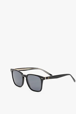 Tommy Hilfiger Occhiali da sole quadrati con monogramma TH