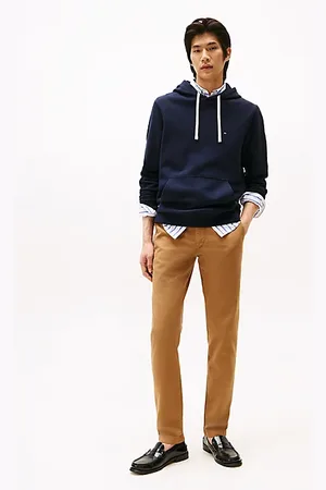 Tommy Hilfiger Pantaloni chino Bleecker slim fit con zip