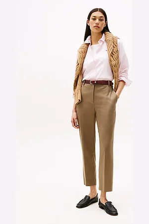 Tommy Hilfiger Pantaloni slim fit dritti alla caviglia