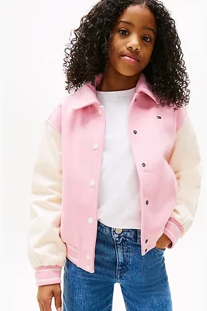 Tommy Hilfiger Bomber Varsity con logo sul retro