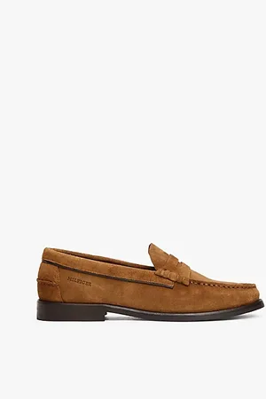 Tommy Hilfiger Mocassini in pelle scamosciata con logo