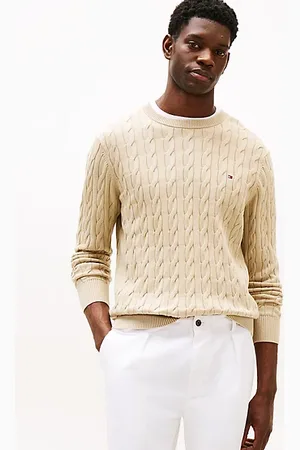 Tommy Hilfiger Pullover in maglia intrecciata