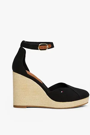Tommy Hilfiger Espadrillas con plateau e cinturino