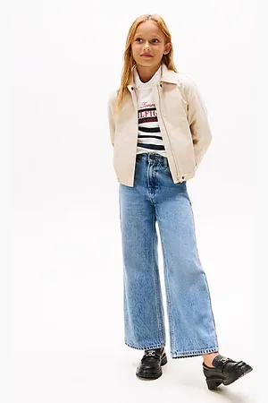 Tommy Hilfiger Jeans larghi con bandierina in paillettes