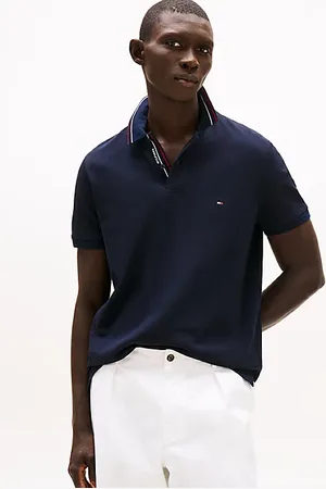 Tommy Hilfiger Polo regular fit con dettagli a contrasto