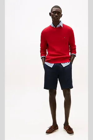 Tommy Hilfiger Shorts sportivi con bandierina ricamata