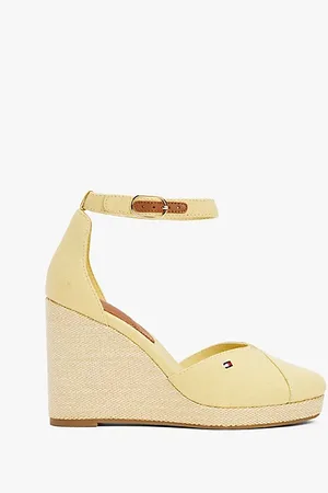 Tommy Hilfiger Espadrillas con plateau e cinturino