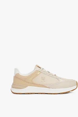 Tommy Hilfiger Sneakers in pelle con mix di texture