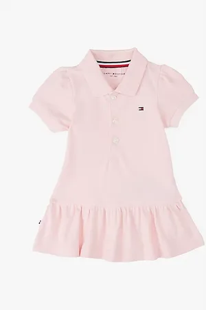 Tommy Hilfiger Vestito polo con bandierina ricamata
