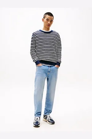Tommy Hilfiger Jeans Isaac relaxed fit affusolati con baffature