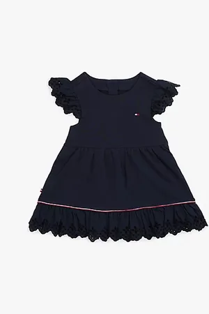 Tommy Hilfiger Vestito in Sangallo a maniche corte