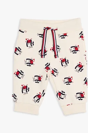 Tommy Hilfiger Joggers con stampa e lacci iconici