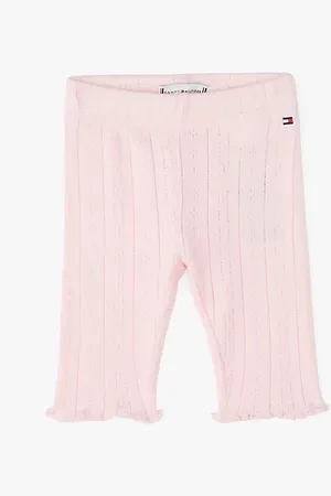 Tommy Hilfiger Leggings slim fit con motivo pointelle