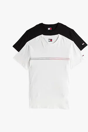 Tommy Hilfiger 2 pack T-shirt slim fit con logo