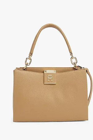 Tommy Hilfiger Borsa tote zigrinata a tracolla