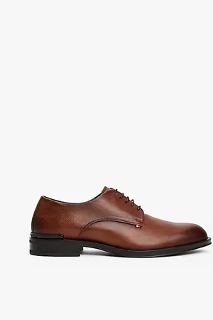 Tommy Hilfiger Scarpe Derby in pelle con mix di texture
