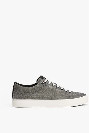 Tommy Hilfiger Sneakers in chambray di lino