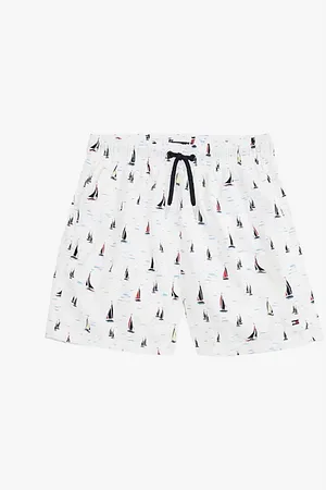 Tommy Hilfiger Costume shorts media lunghezza con stampa