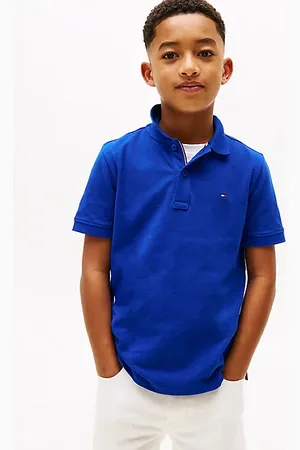Tommy Hilfiger Polo regular fit con bandierina ricamata
