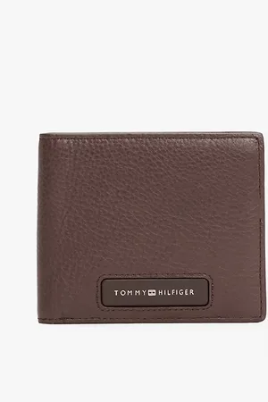 Tommy Hilfiger Portafogli TH Monogram in pelle con logo