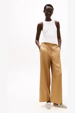 Tommy Hilfiger Pantaloni larghi in misto lino