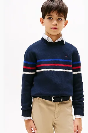 Tommy Hilfiger Pullover con righe in rilievo