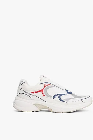 Tommy Hilfiger Chunky sneakers Archive con mix di texture