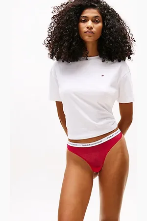 Tommy Hilfiger Perizoma in pizzo con elastico iconico