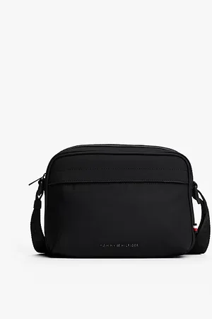 Tommy Hilfiger Camera bag con tracolla e logo in metallo