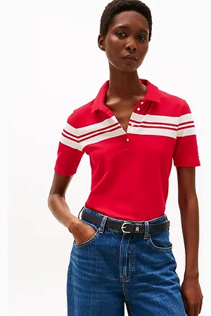 Tommy Hilfiger Polo slim fit a righe