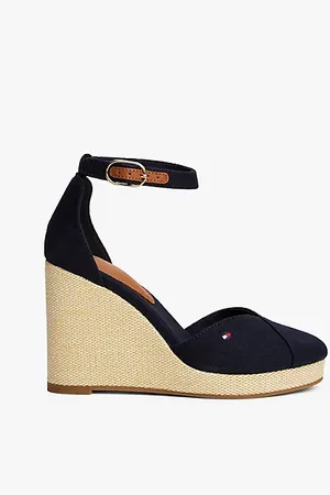 Tommy Hilfiger Espadrillas con plateau e cinturino