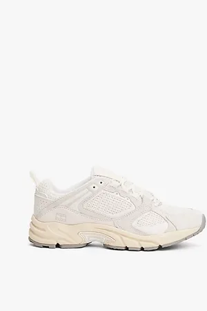 Tommy Hilfiger Sneakers Archive in camoscio e rete