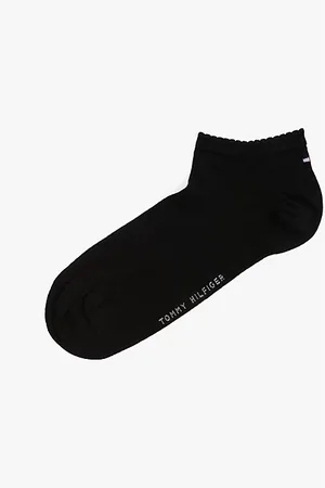 Tommy Hilfiger 1 pack calzini sportivi cortissimi a coste