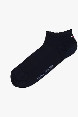 Tommy Hilfiger 1 pack calzini sportivi cortissimi a coste
