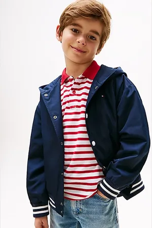 Tommy Hilfiger Bomber Varsity con logo sul retro