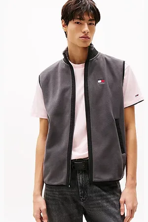 Tommy Hilfiger Smanicato in pile con distintivo Tommy
